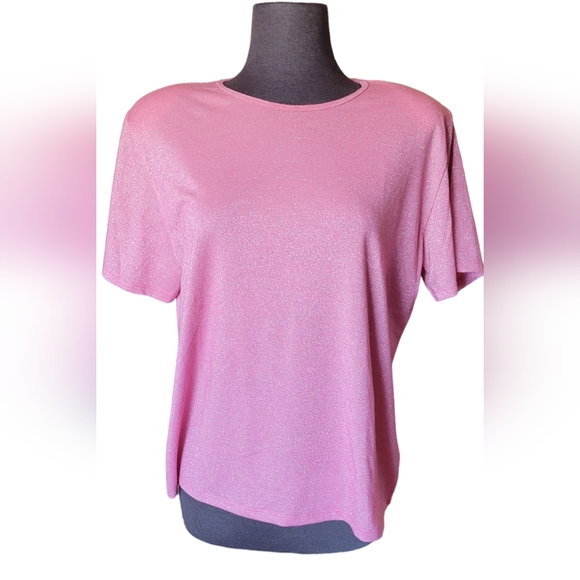 Vtg Susan Graver Sparkle Shirt - Picture 1 of 11